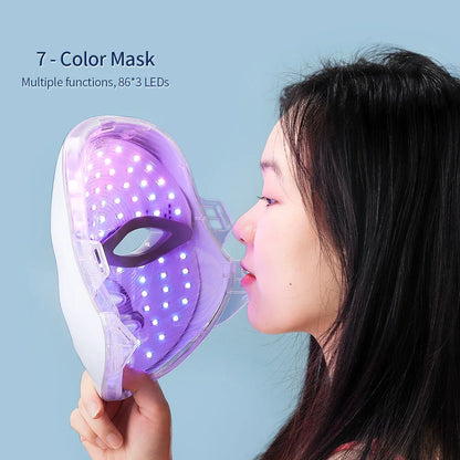 LED Light Therapy Face & Neck Mask