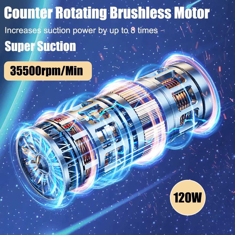 Portable Wireless Vacuum Cleaner