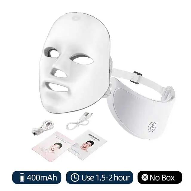 LED Light Therapy Face & Neck Mask