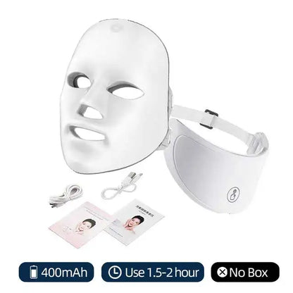 LED Light Therapy Face & Neck Mask