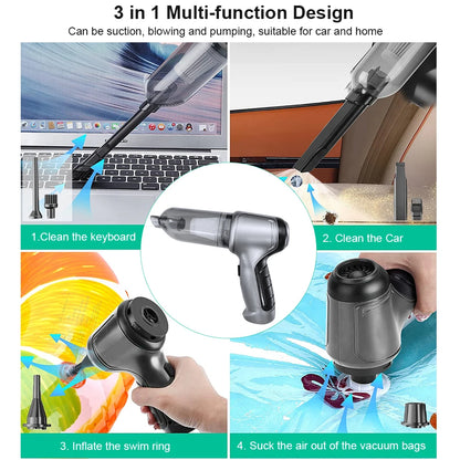 Portable Wireless Vacuum Cleaner