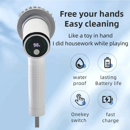 Electric Spin Cleaning Brush