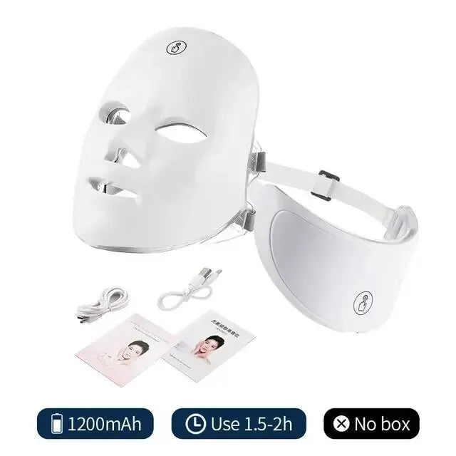 LED Light Therapy Face & Neck Mask